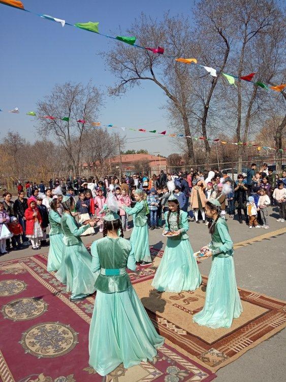 Наурыз мерекесінен көрініс